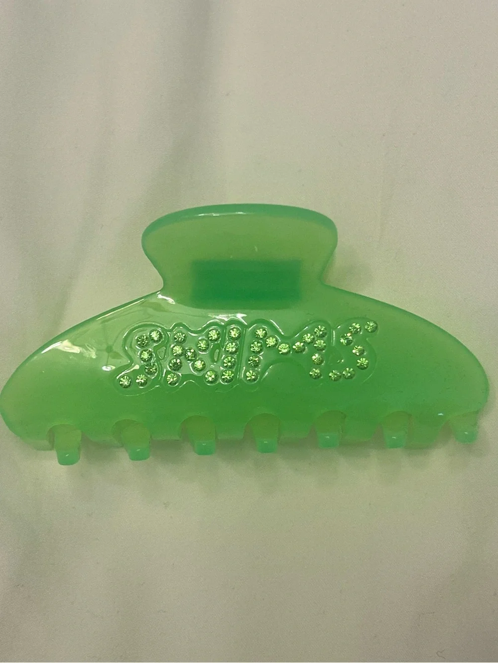 Skims Lime Green Claw Clip